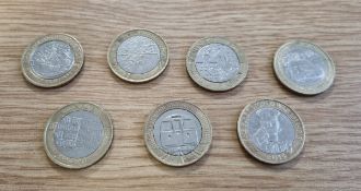 Collection of collectable £2 coins