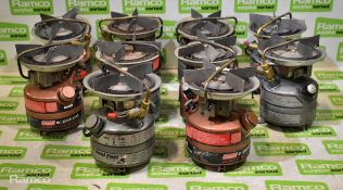 10x Multi type dual fuel cooking stoves - Colemans / Peak1 - check pictures for models