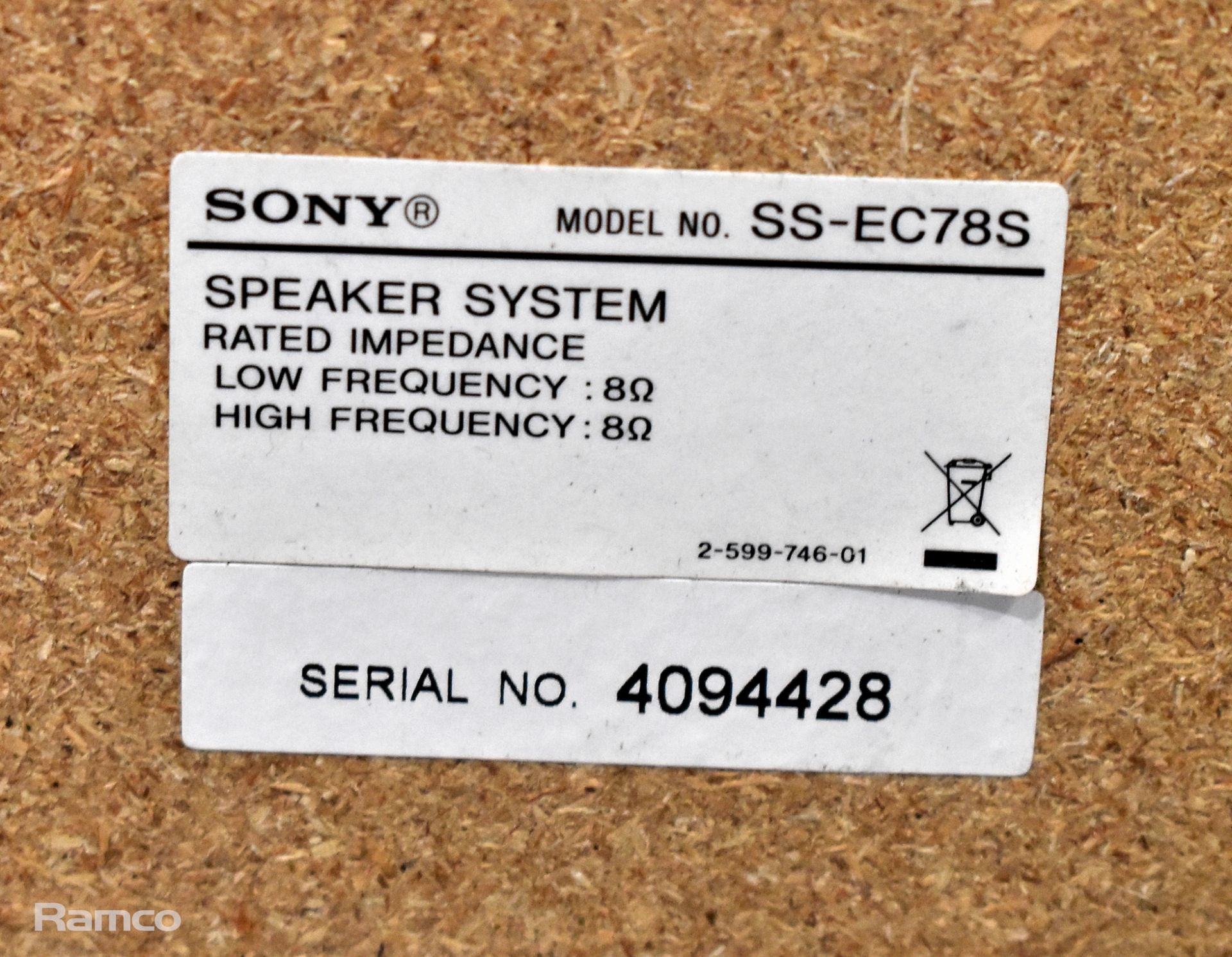 Sony HDC-EC78P mini HI-FI component music system - Image 6 of 6