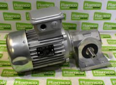 CARL REHRUSS 80S/4-FU 240V electric motor with SM031WG gearbox