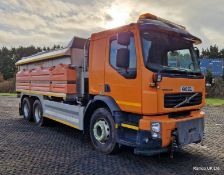 2010 (reg KN10 EDJ) Volvo FE 340 6x4 with Romaquip wet gritter mount.