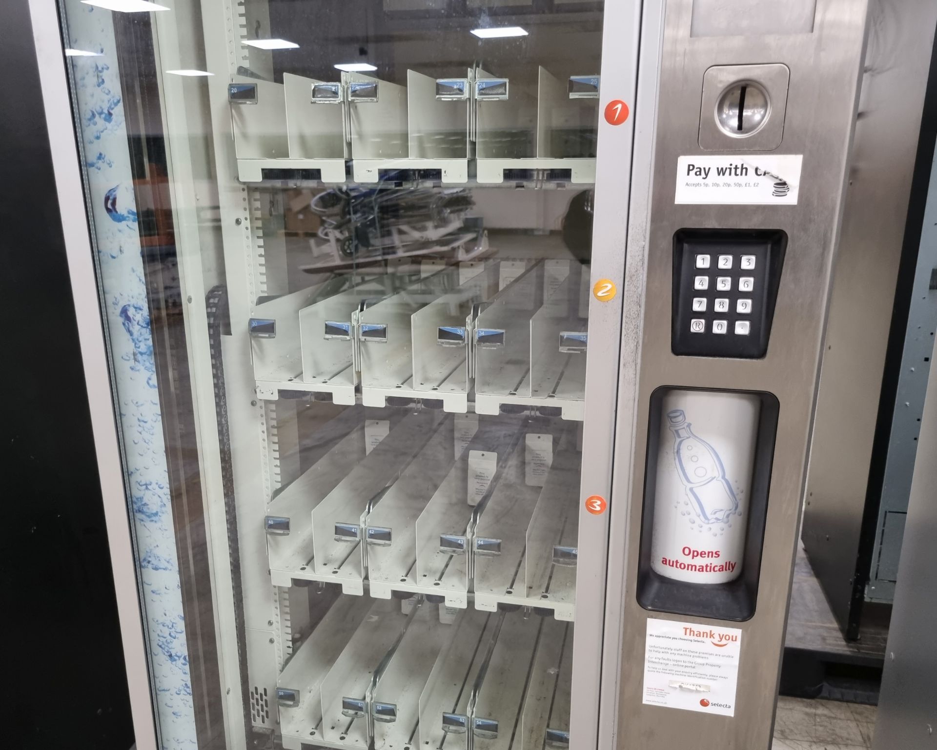 Selecta St Tropez cold drinks vending machine - Bild 6 aus 10