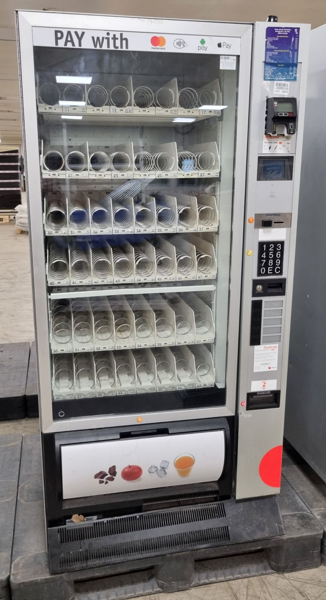 Selecta Santa Fe Combi snacks and drinks vending machine