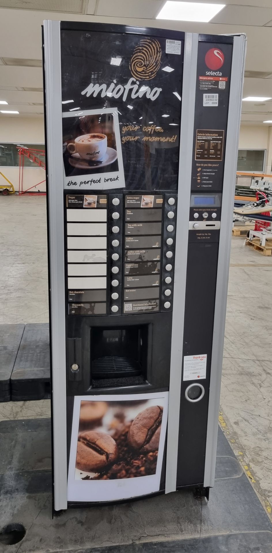 Selecta Milano B2C hot drinks vending machine