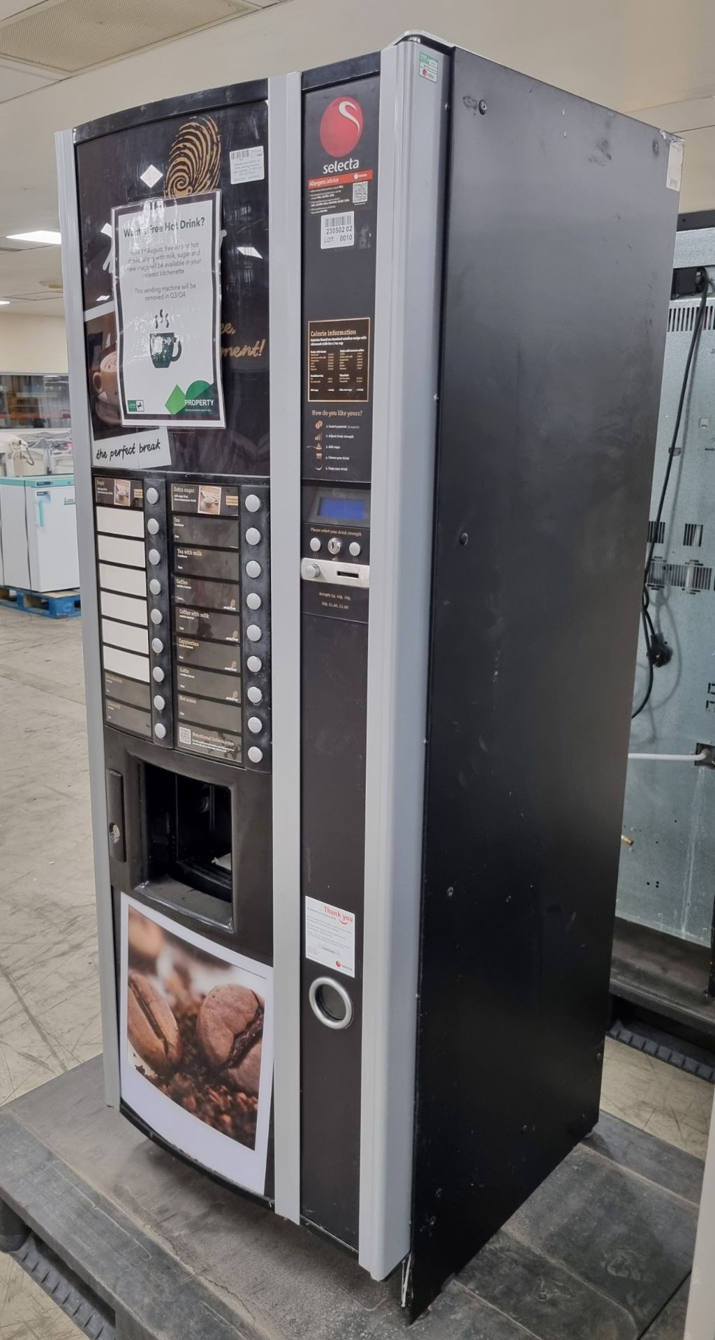 Selecta Milano B2CH hot drinks vending machine - Bild 3 aus 13