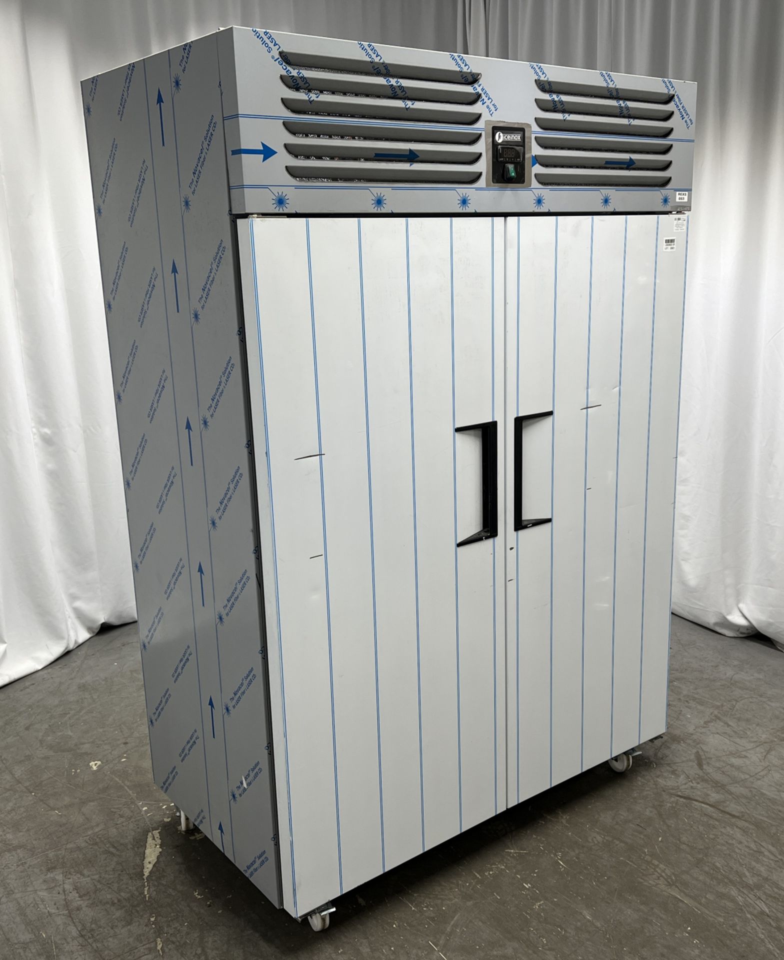 Ice Inox VTS 1340 CR stainless steel double door upright fridge - W 1400 x D 865 x H 2080mm - Image 2 of 15
