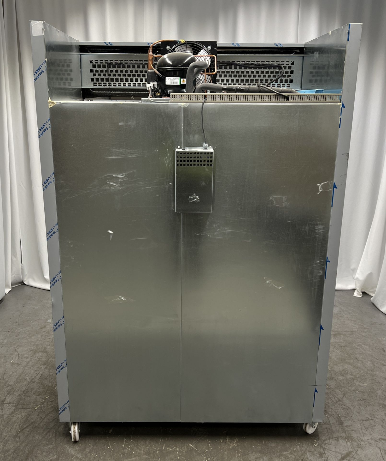 Ice Inox VTS 1340 CR stainless steel double door upright fridge - W 1400 x D 865 x H 2080mm - Image 5 of 15