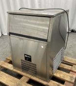 Ice Inox ICE 90 stainless steel ice machine - 85Kg making capacity per day - W 605 x D 600 x H 810mm