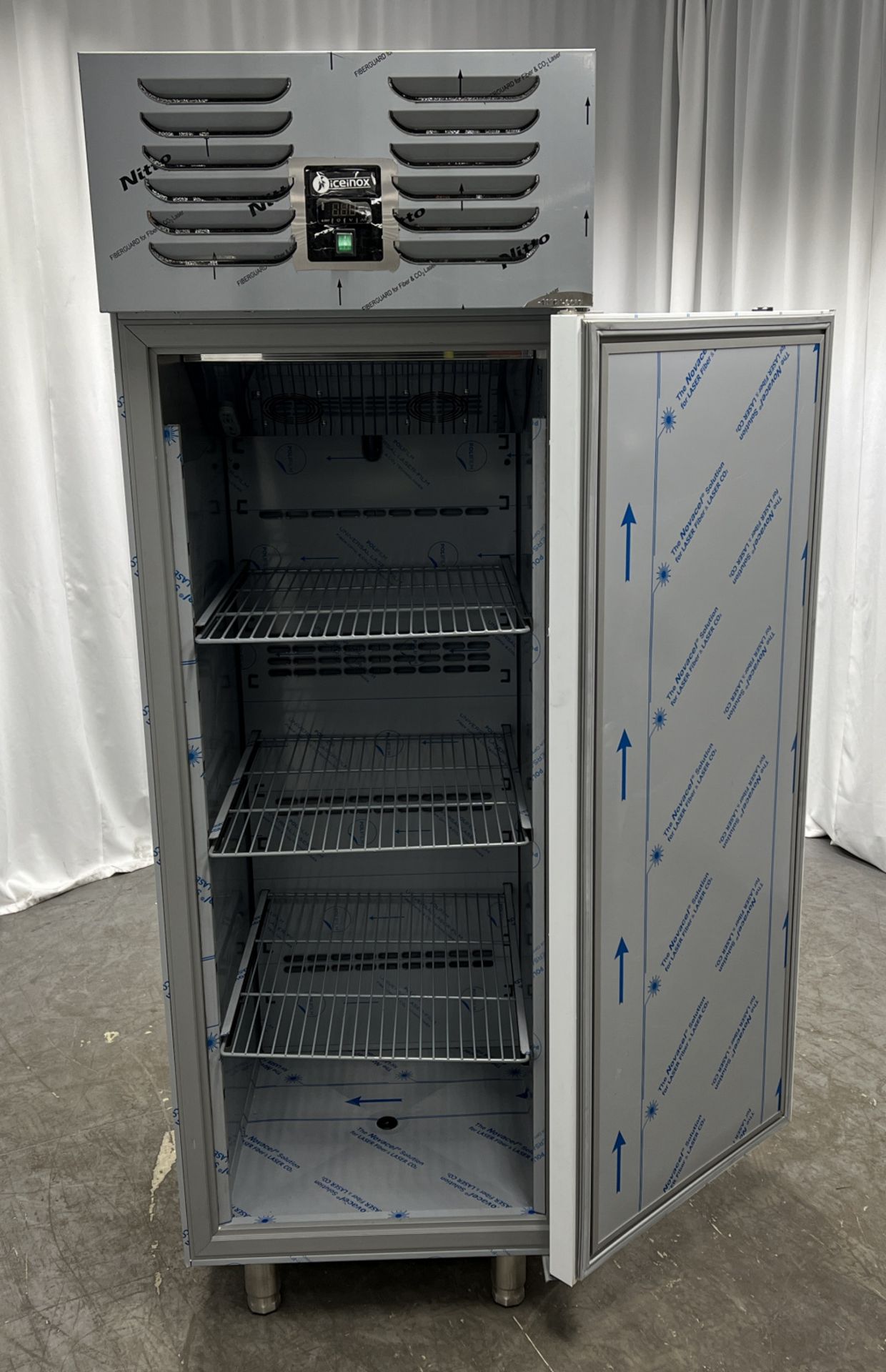 Ice Inox VTS 610 N CR stainless steel single door upright freezer - W 700 x D 865 x H 2080mm - Image 8 of 13