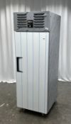 Ice Inox VTS 610 CR stainless steel single door upright fridge - W 700 x D 865 x H 2080mm