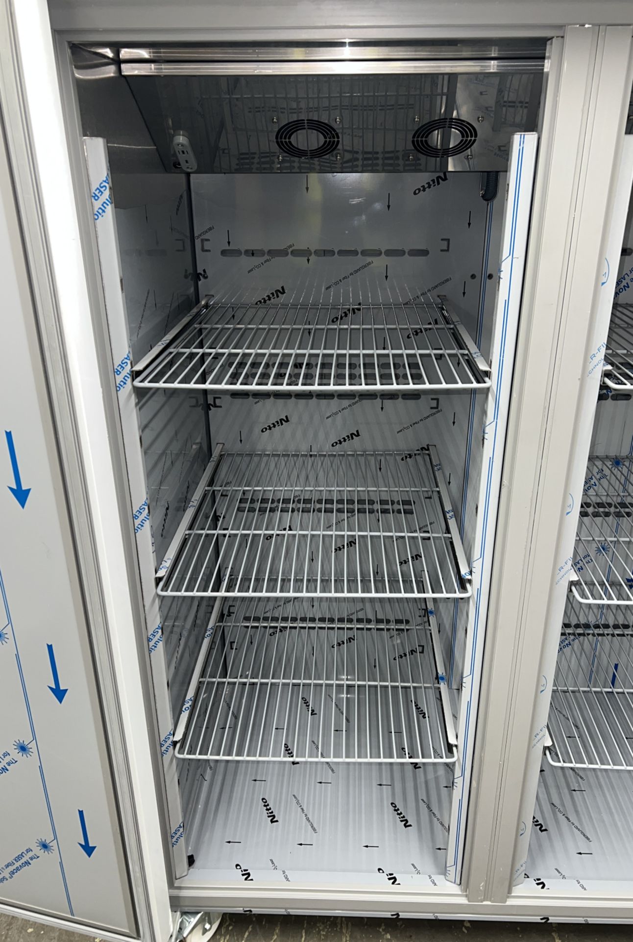 Ice Inox VTS 1340 CR stainless steel double door upright fridge - W 1400 x D 865 x H 2080mm - Image 10 of 15
