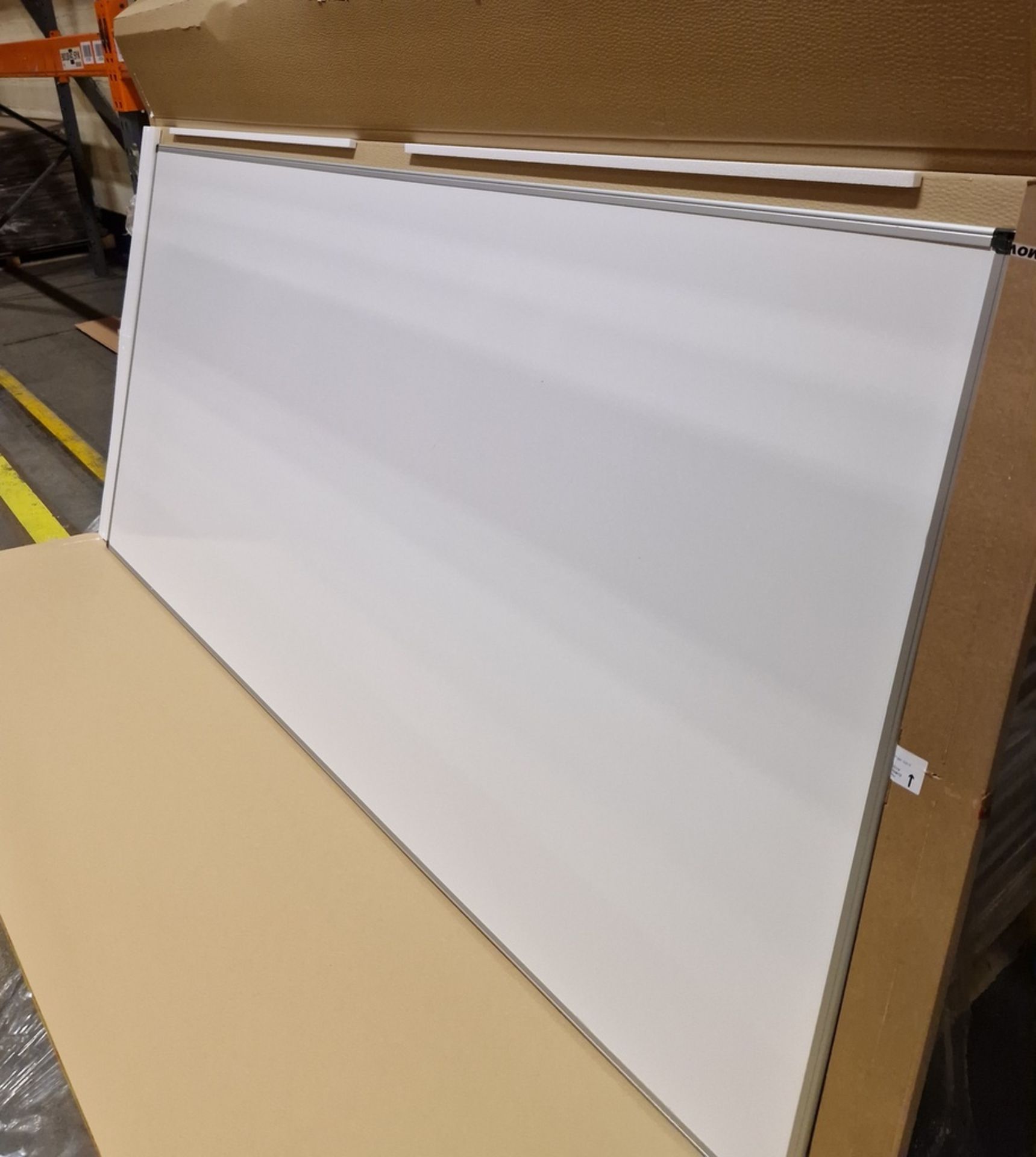 5x pallets of white board basic melamine 2400 x 1200mm premium plus steel - Bild 2 aus 3