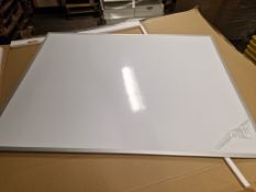 10x pallets of 38 & 1x pallet of 28 - Q-Connect magnetic coated steel whiteboards 120cm x 90cm