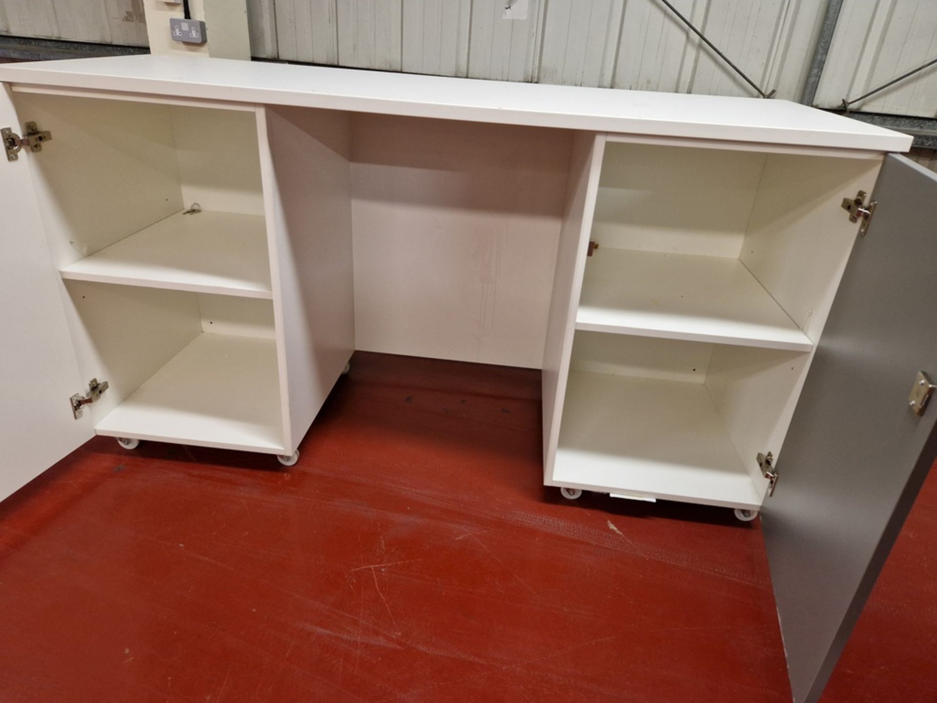 192x double cabinet wheeled desks 180cmx85cm - Bild 3 aus 3