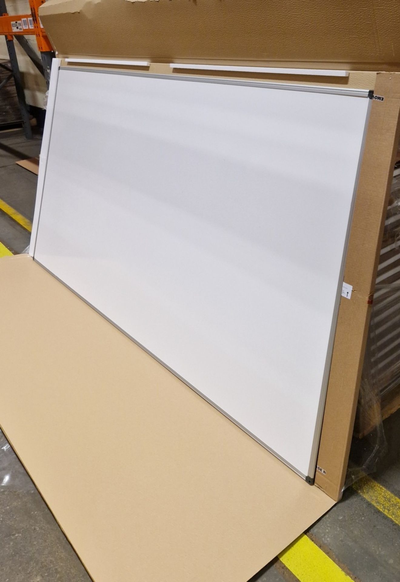 5x pallets of white board basic melamine 2400 x 1200mm premium plus steel - Bild 3 aus 3