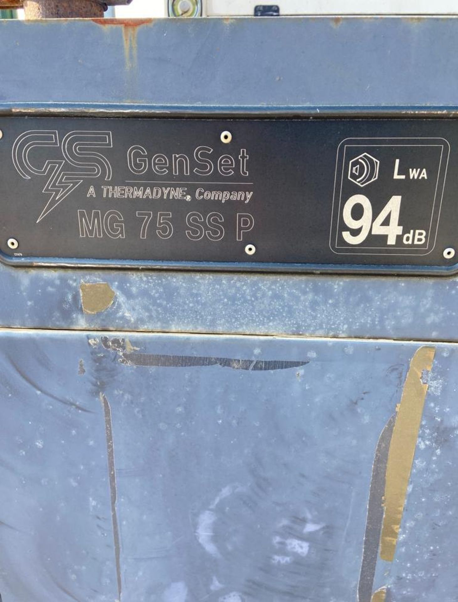 GS generator set MG75SSP Perkins 60 kVA generator – 1738 hours run - Image 3 of 9