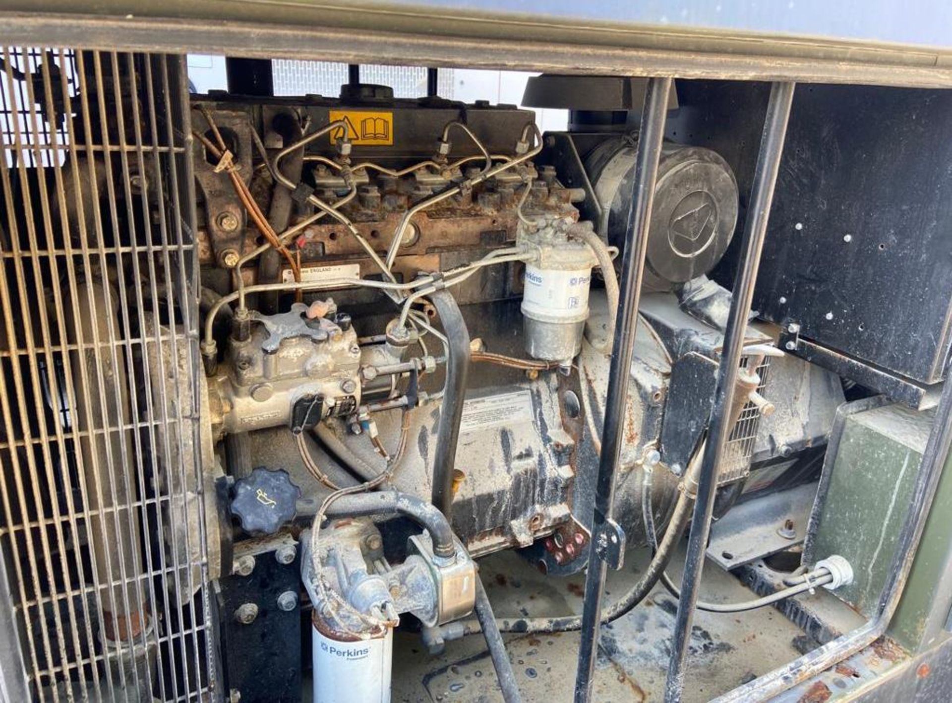 GS generator set MG75SSP Perkins 60 kVA generator – 1738 hours run - Image 5 of 9