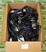 Power lead cables - 3-pin - ethernet - AV