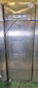 Foster PREMG 600H stainless steel upright single fridge - W 700 x D 800 x H 2080 mm