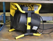 Stanley 2kW turbo electric fan heater - 240V - boxed (used)