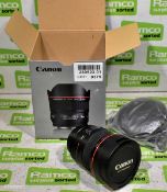 Canon EF 14mm F/2.8L ii USM lens - with box