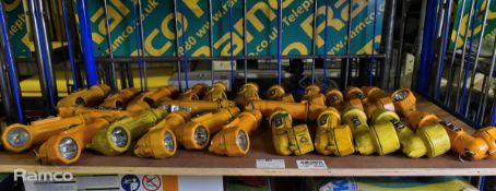 25x Yellow ATEX right angle torches