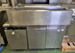 Foster EP1 / 2H ECO Pro G2 stainless steel two door refrigerated counter