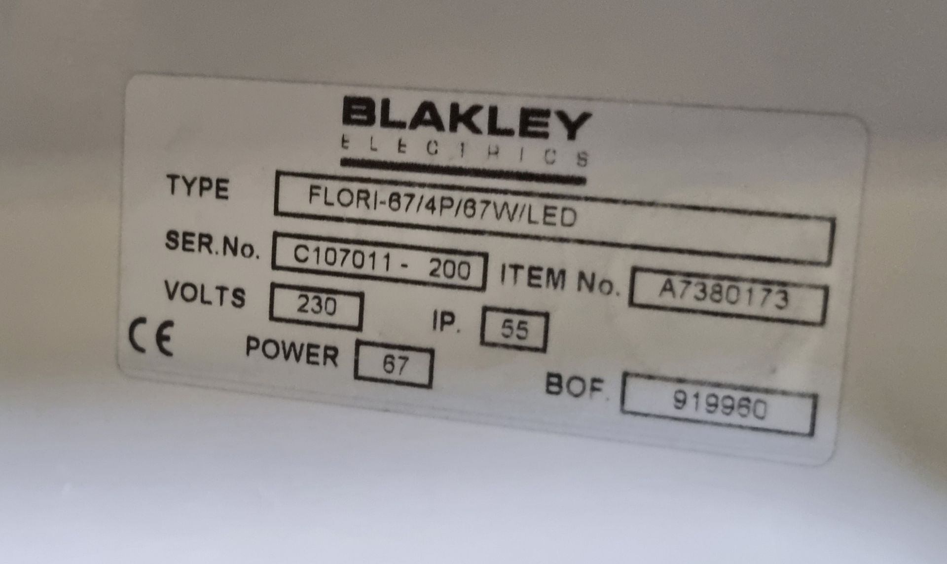 8x Blakley Light assemblies - Image 3 of 4