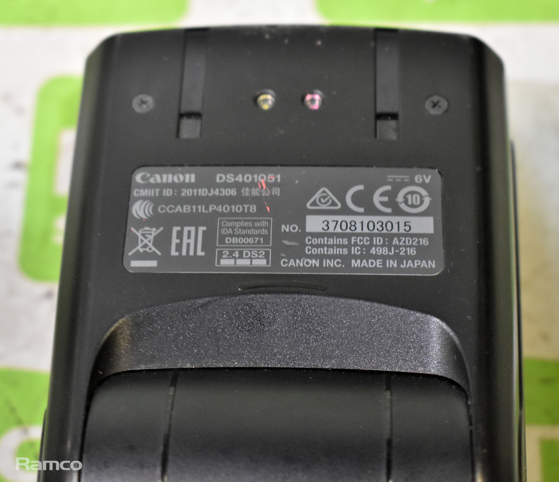 4x Canon Speedlite 600EX-RT mount flash heads - unit only - Image 10 of 10