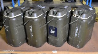 4x Norwegian 18 litre insulated food containers with liners