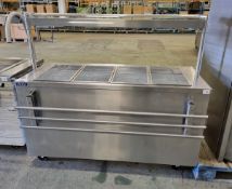 Victor BM40MSG Bain marie hot cupboard with heated gantry W 1600 x D 670 x H 900mm