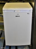 Beko LX8083W white undercounter fridge - no shelving - 230V - W 540 x D 580 x H 830 mm