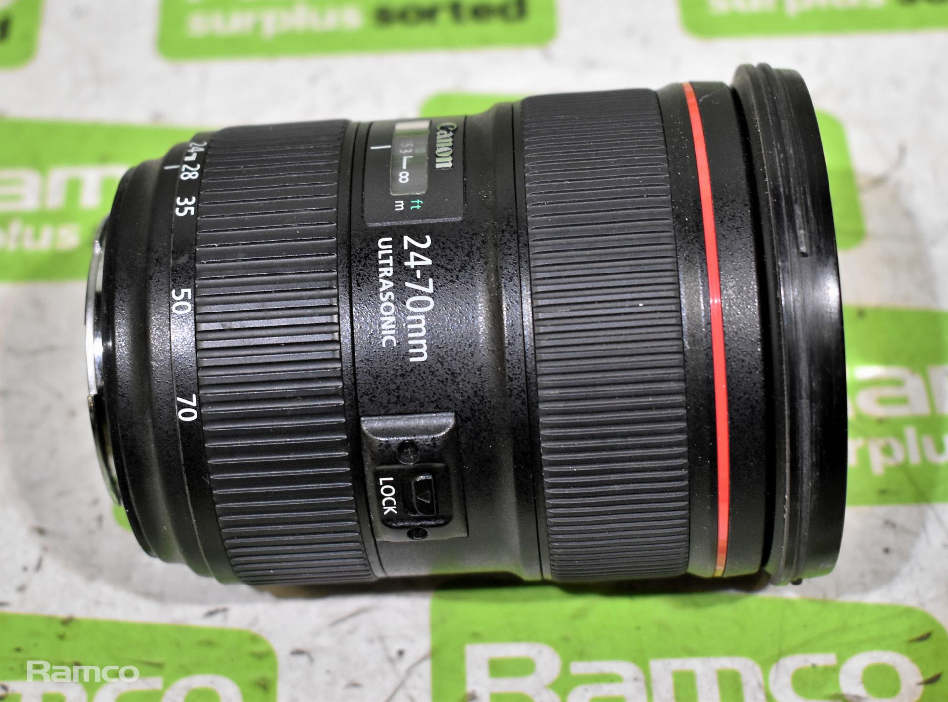 Canon Zoom lens EF 24-70mm F/2.8 L ii USM lens with Canon EW-88C hood - Image 3 of 7