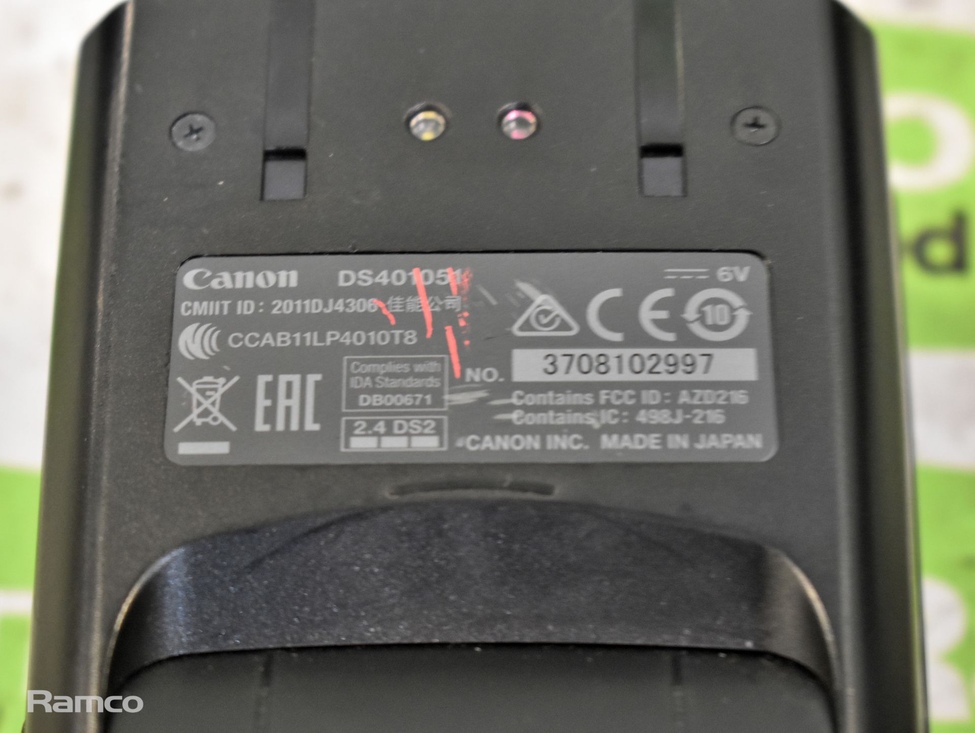 2x Canon Speedlite 600EX-RT mount flashes - with case - Bild 3 aus 9