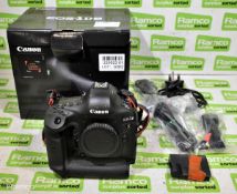 Canon EOS-1DX DSLR camera with box