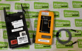 Megger OTP510 fibre optic power meter with case