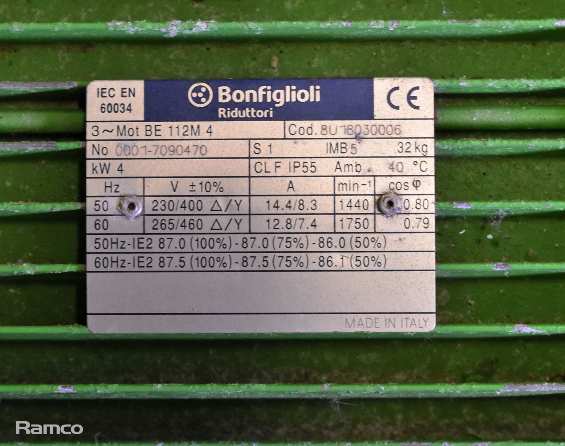 Verderflex Dura 45 peristaltic pump unit 5 bar discharge pressure - W 800 x D 700 x H 680 mm - Image 4 of 8