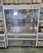 Williams Gem C125 SCN multideck display refrigerator - Shelving missing W 1250 x D 610 x H 1820mm