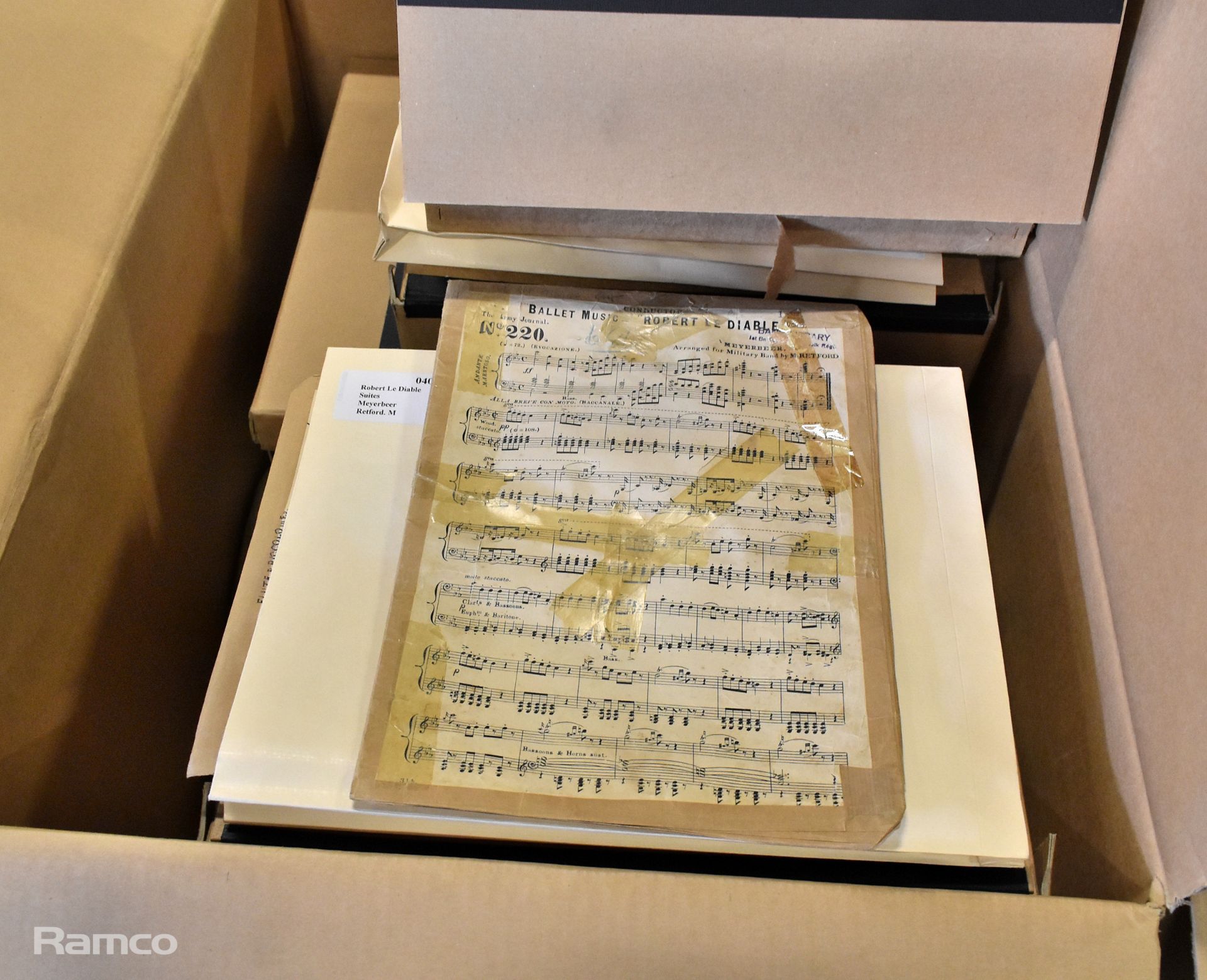 4x boxes of Various Sheet Music - Image 6 of 8