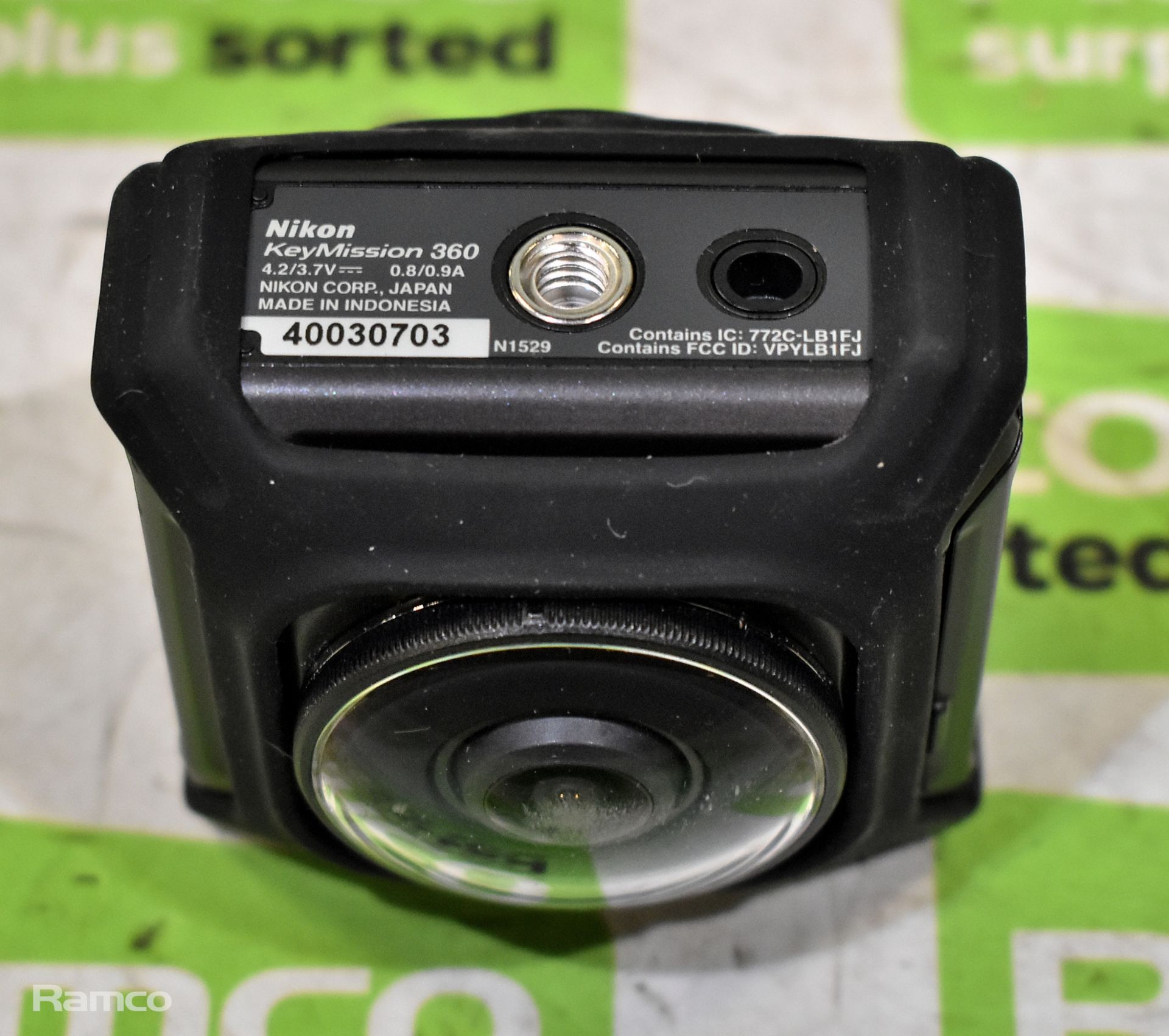 Nikon Keymission 360 action camera with box (incomplete) - Bild 2 aus 6