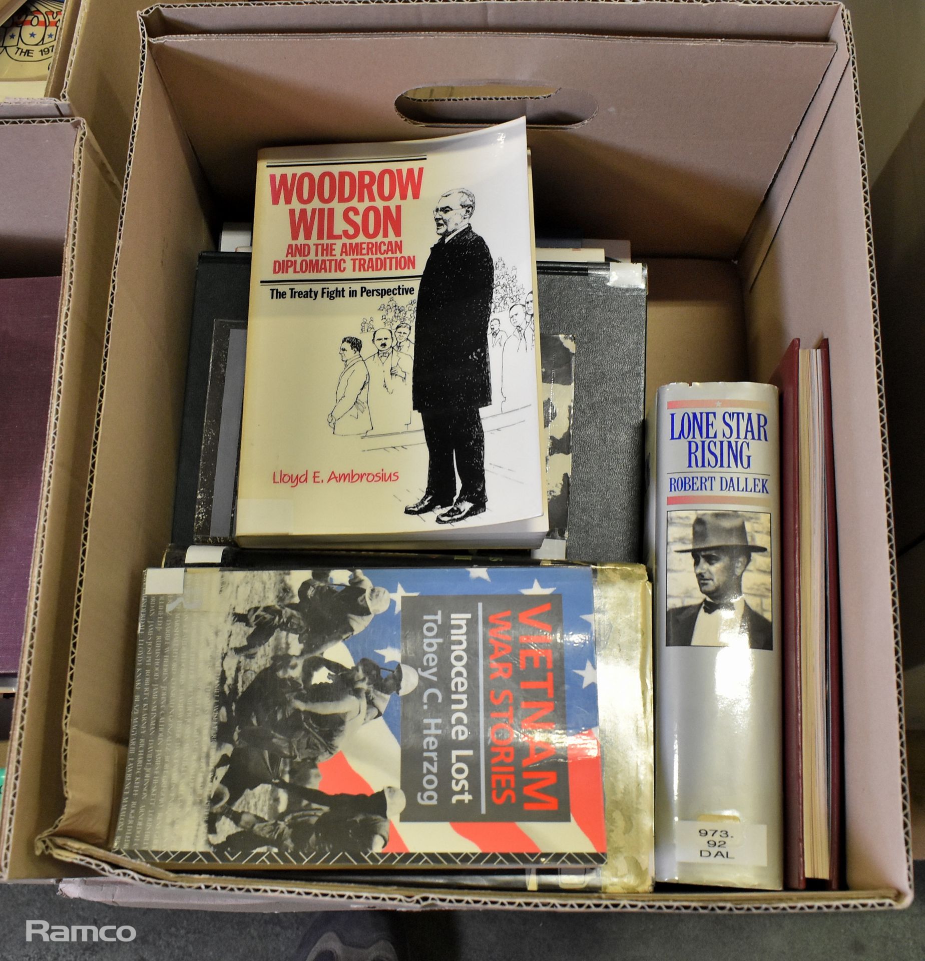 16x box files of Library books - military, politics, education, factual - Image 9 of 9