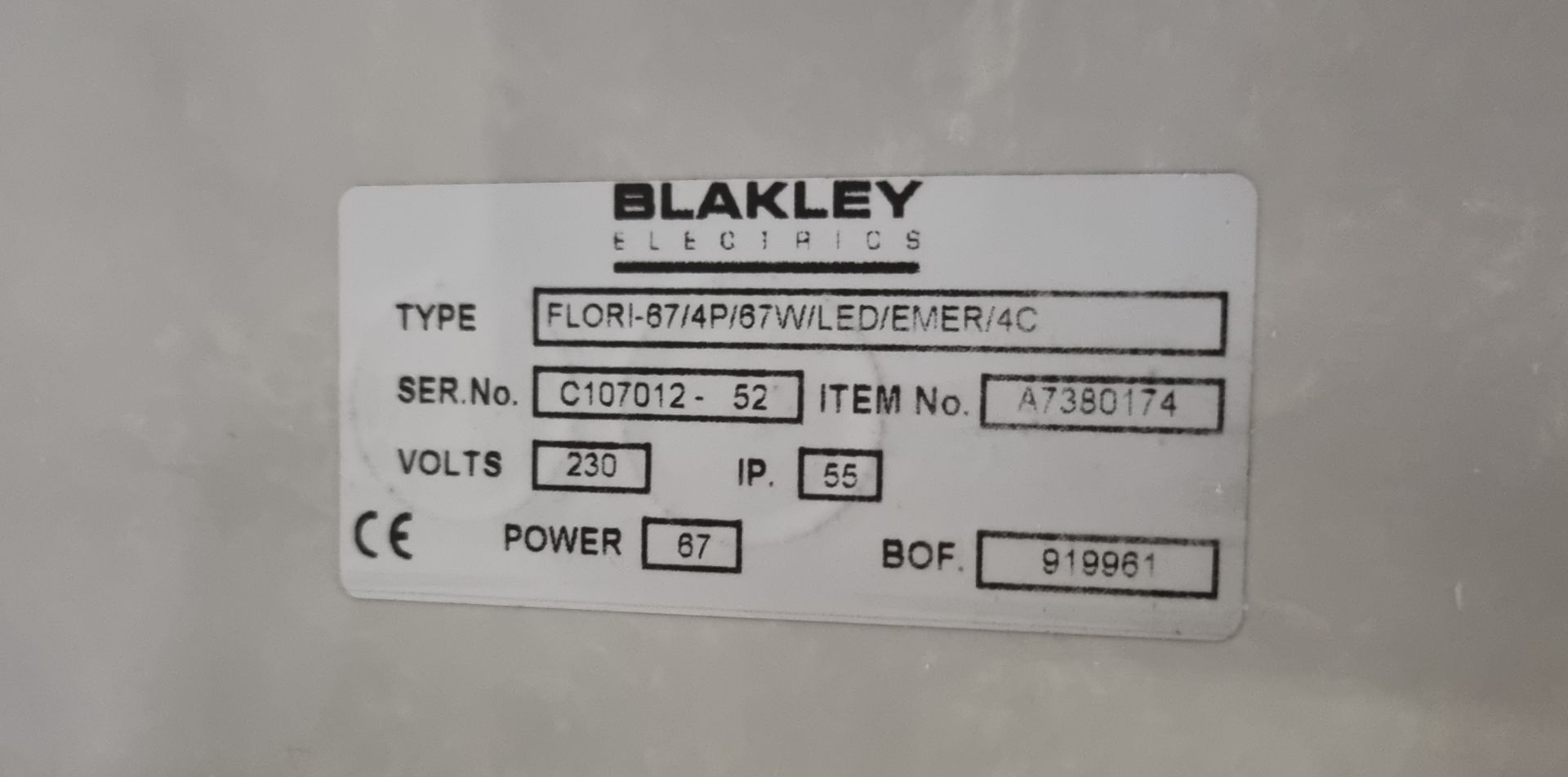 8x Blakley Light assemblies - Image 3 of 4