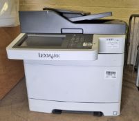 Lexmark CX517de laser printer - 250V - L44 x W49 x H46cm