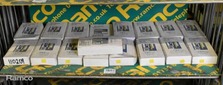17x boxes of Pang Truflex DB9 tube patch - tire repair units - 150 x 75mm - pack of approximately 10
