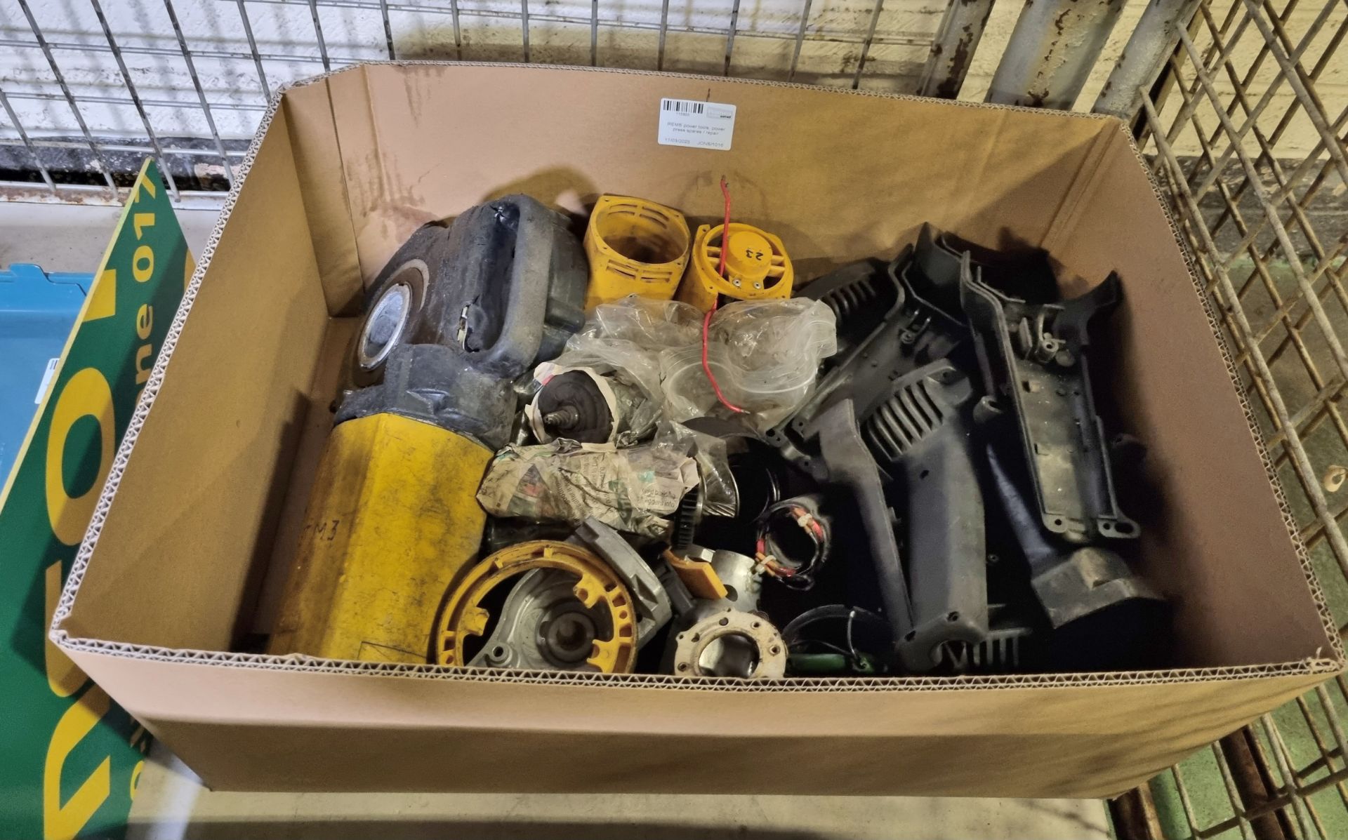 REMS CAT RW58 reciprocating saw spares with case, 2x REMS power tools - power press spares / repair - Image 3 of 5