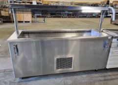 Victor CARIB72.219D Caribbean blown air refrigerated island well W 1906 x D 700 x H 900mm