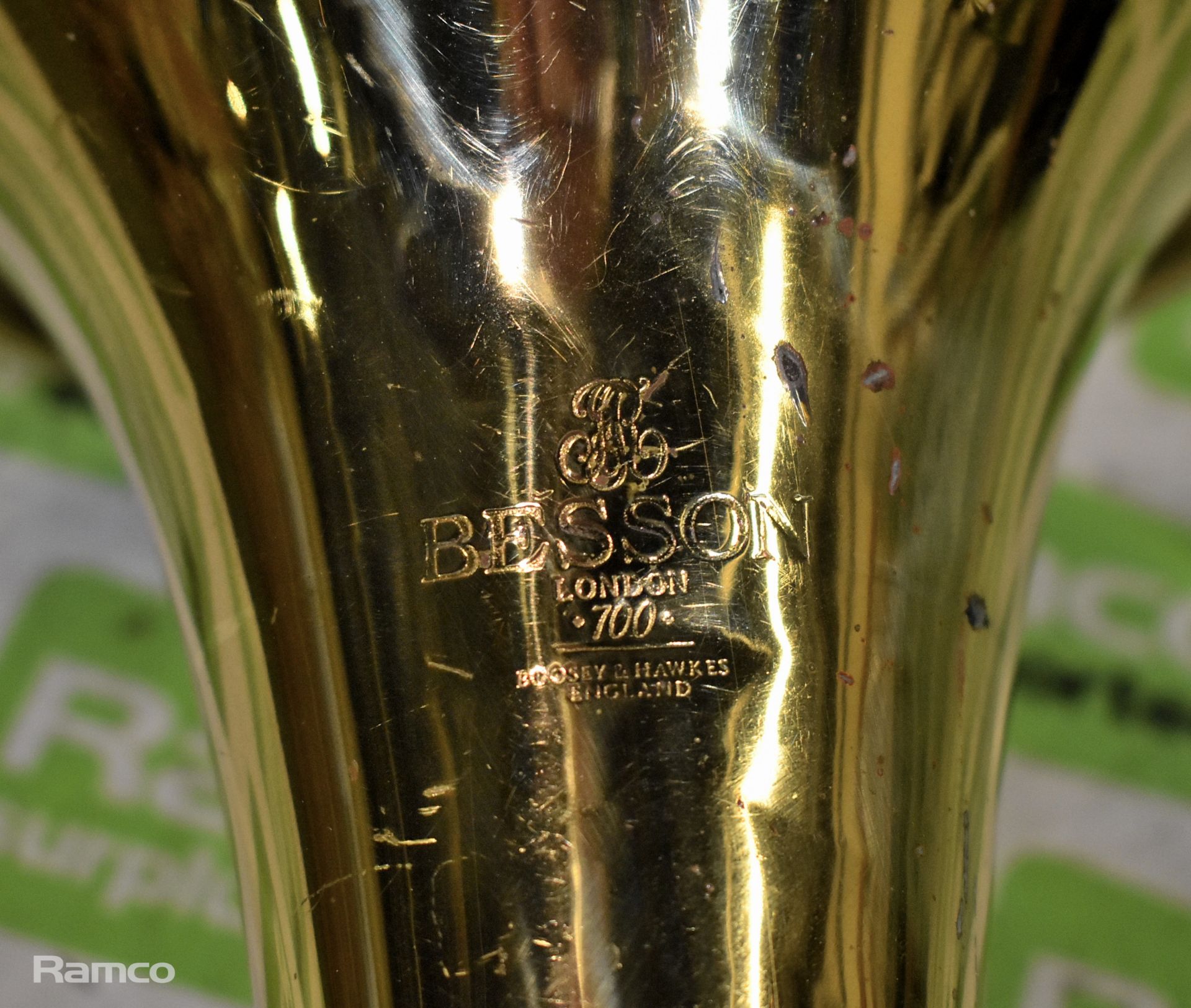 Besson 700 Baritone horn - Serial No 752-762207 - with case - Image 8 of 13