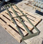 Double cylinder cradle frame - L 1650 x W 500 x H 100mm