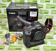 Canon EOS-1DX DSLR camera with box