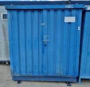 Double door storage container - W 2100 x D 1000 x H 2300mm